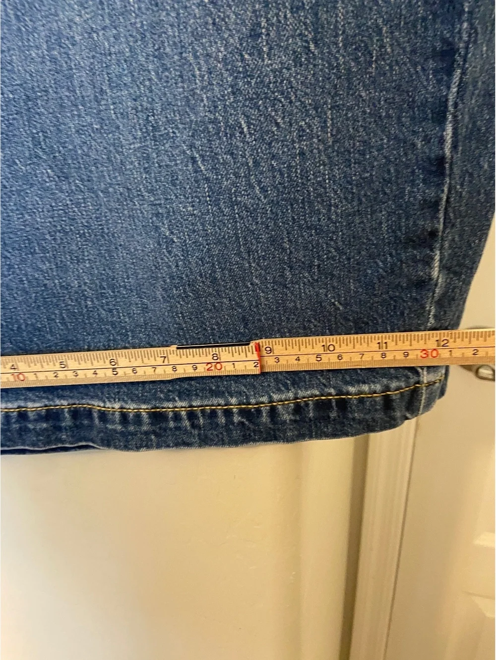 Lane Bryant Dark Blue Denim Relaxed Fit Jean Shorts